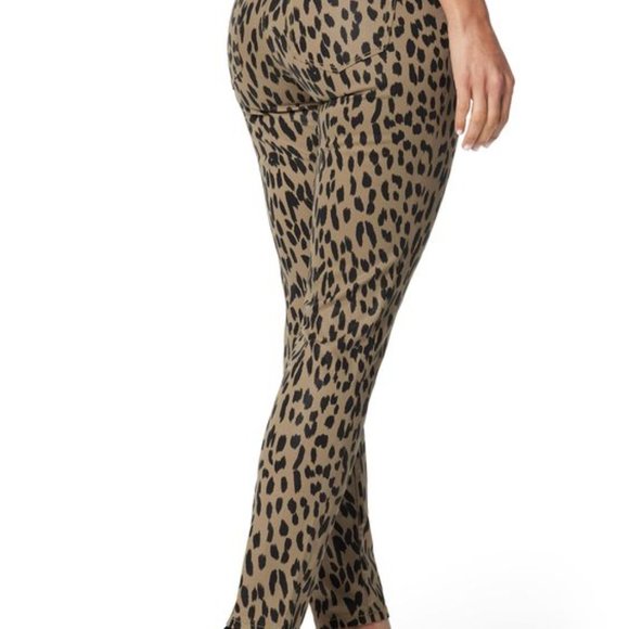 JOE'S JEANS The Charlie Ankle Denim Animal Print Jeans Size 30 NWT - Picture 3 of 7